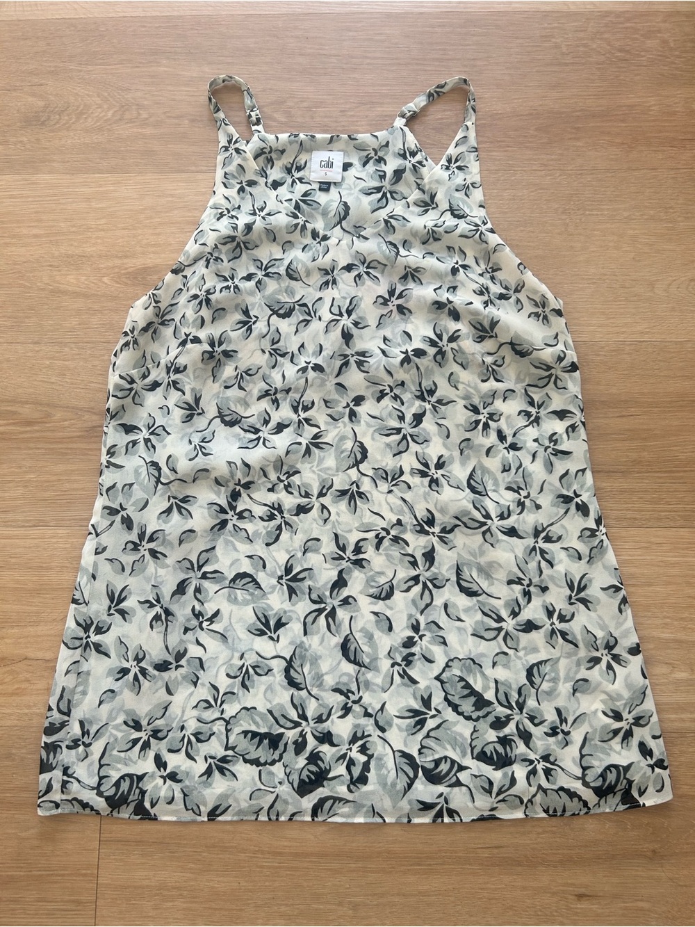 Cabi Floral Halter Tank Top